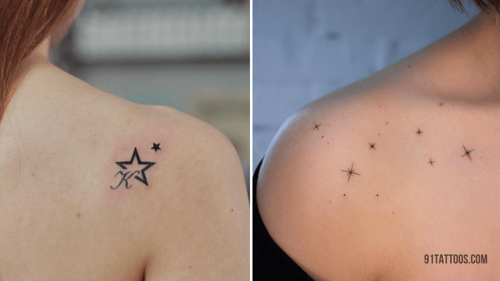 30 Best Star Tattoos On Shoulder For Women May 2023