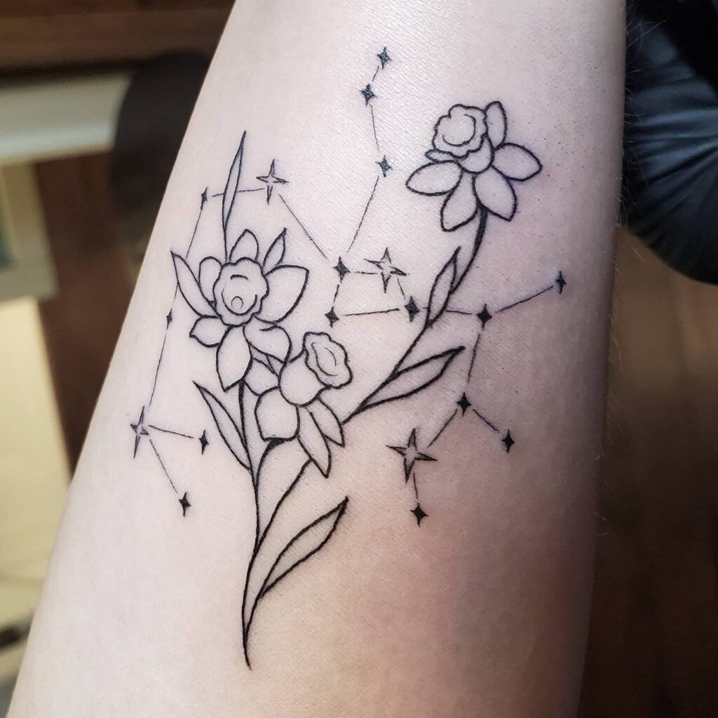 30 December Birth Flower Tattoos Narcissus Flower 100 Tattoos