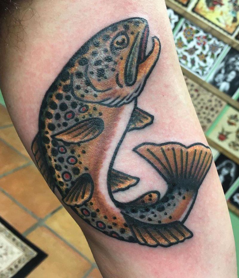 30 Elegant Trout Tattoos For Your Inspiration Style Vp Page 8