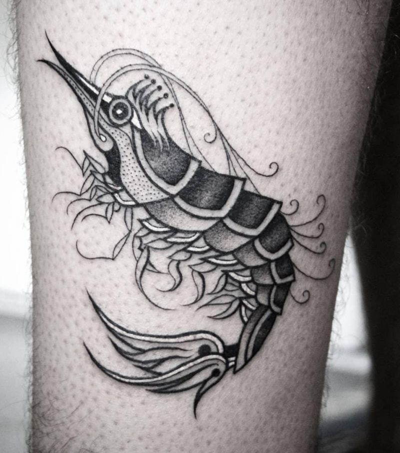 30 Gorgeous Shrimp Tattoos For Your Next Ink Xuzinuo