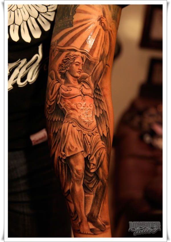 30 Perfect St Michael Tattoo Design Ideas