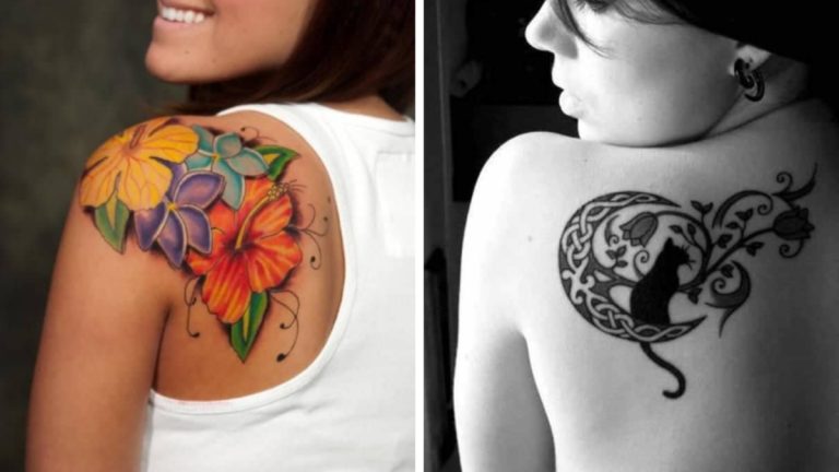 30 Stunning Shoulder Tattoos For Women 2021