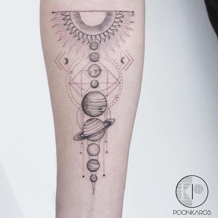 31 Best Solar System Tattoo Ideas Read This First