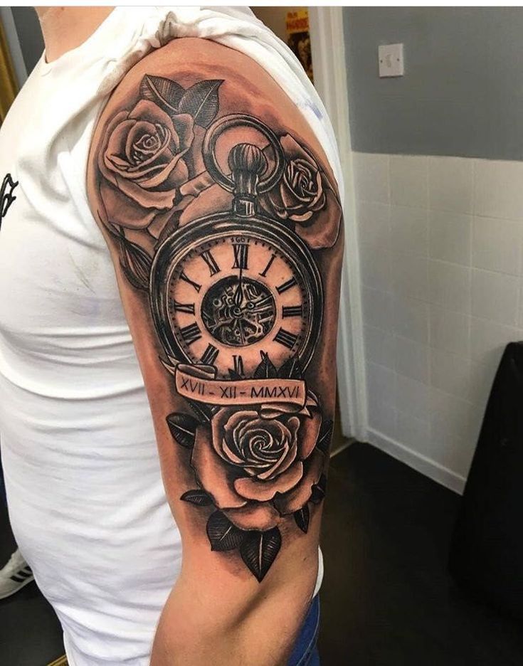 32 Timeless Clock Tattoo Ideas