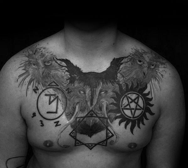 37 Epic Anti Possession Tattoo Designs For Men 2023 Guide