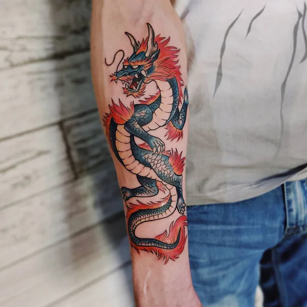 38 Timeless Chinese Dragon Tattoo Designs To Take Inspiration From