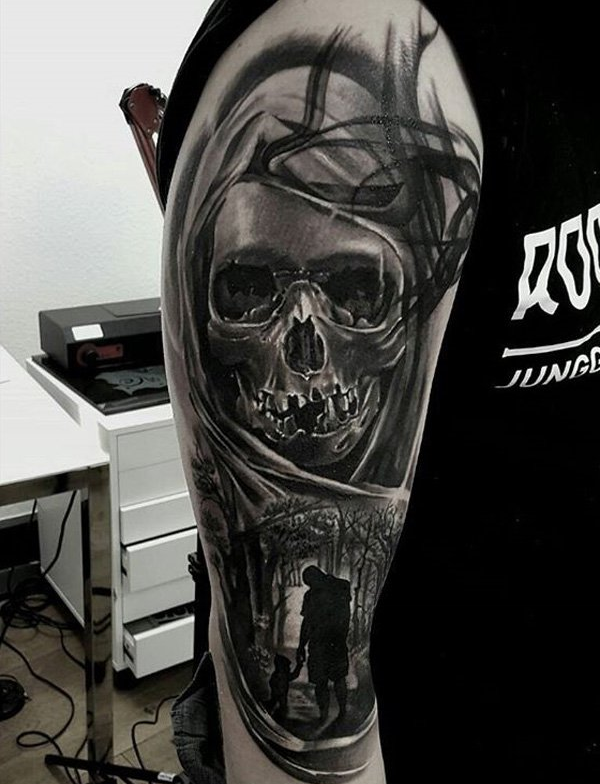 40 Awesome Skull Tattoo Designs