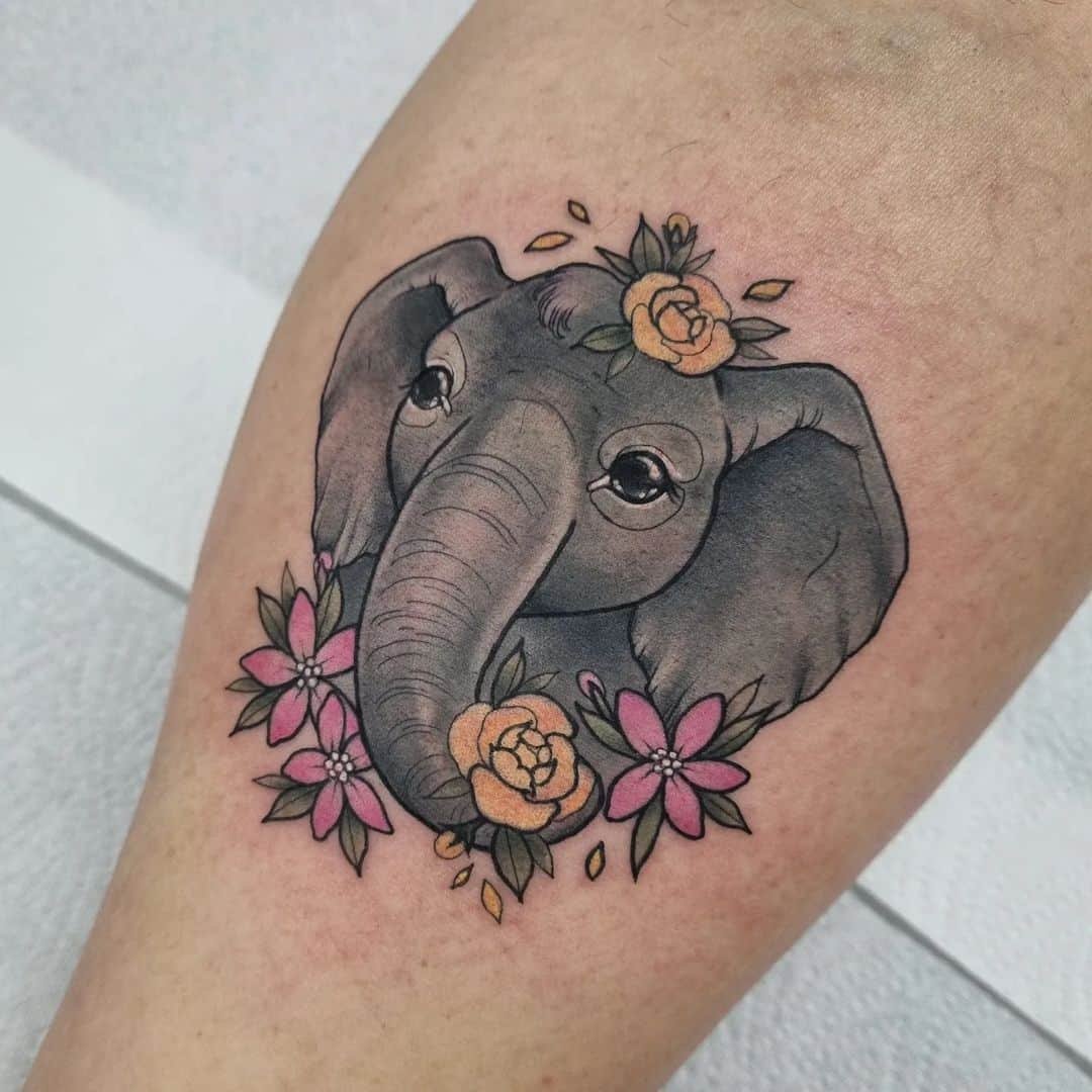 40 Powerful Elephant Tattoo Ideas Meaning The Trend Spotter