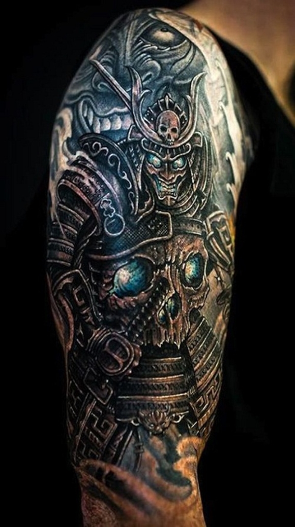 40 Samurai Warrior Tattoo Designs