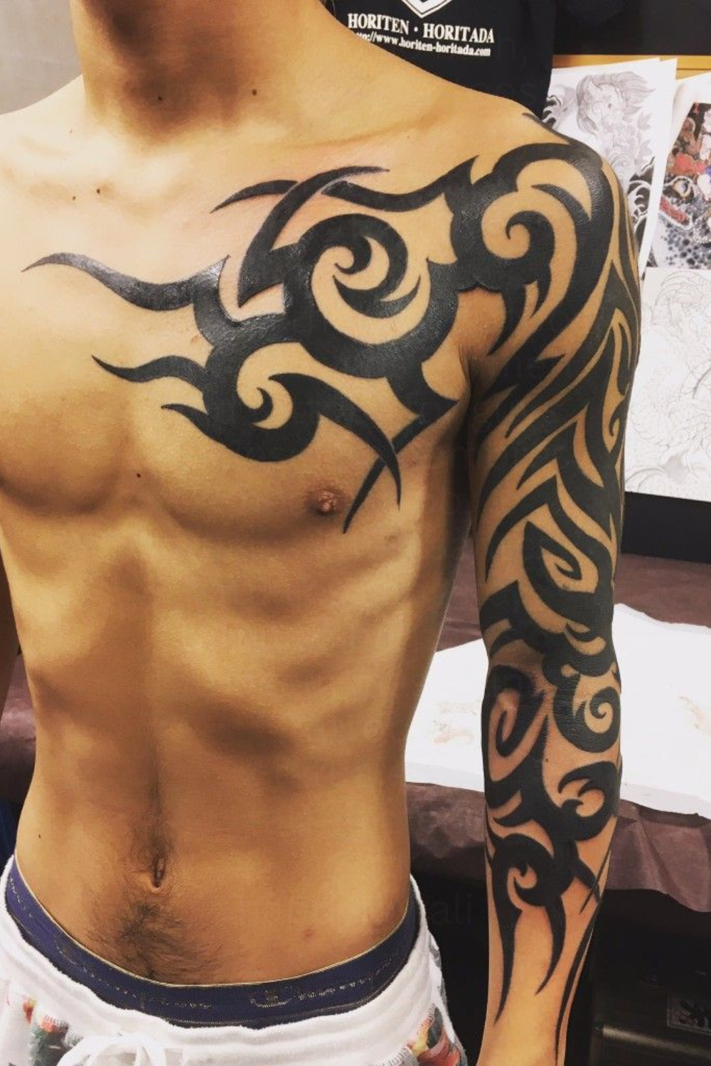 40 Tribal Phoenix Tattoo Designs For Men Mythology Ink Ideas