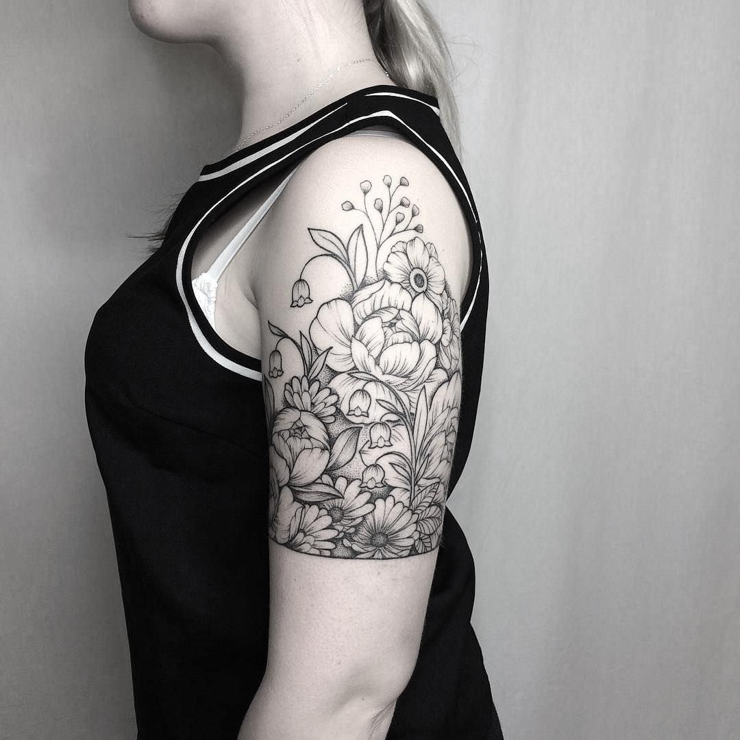 41 Best Elegant Women Quarter Sleeve Tattoos Images On Pinterest