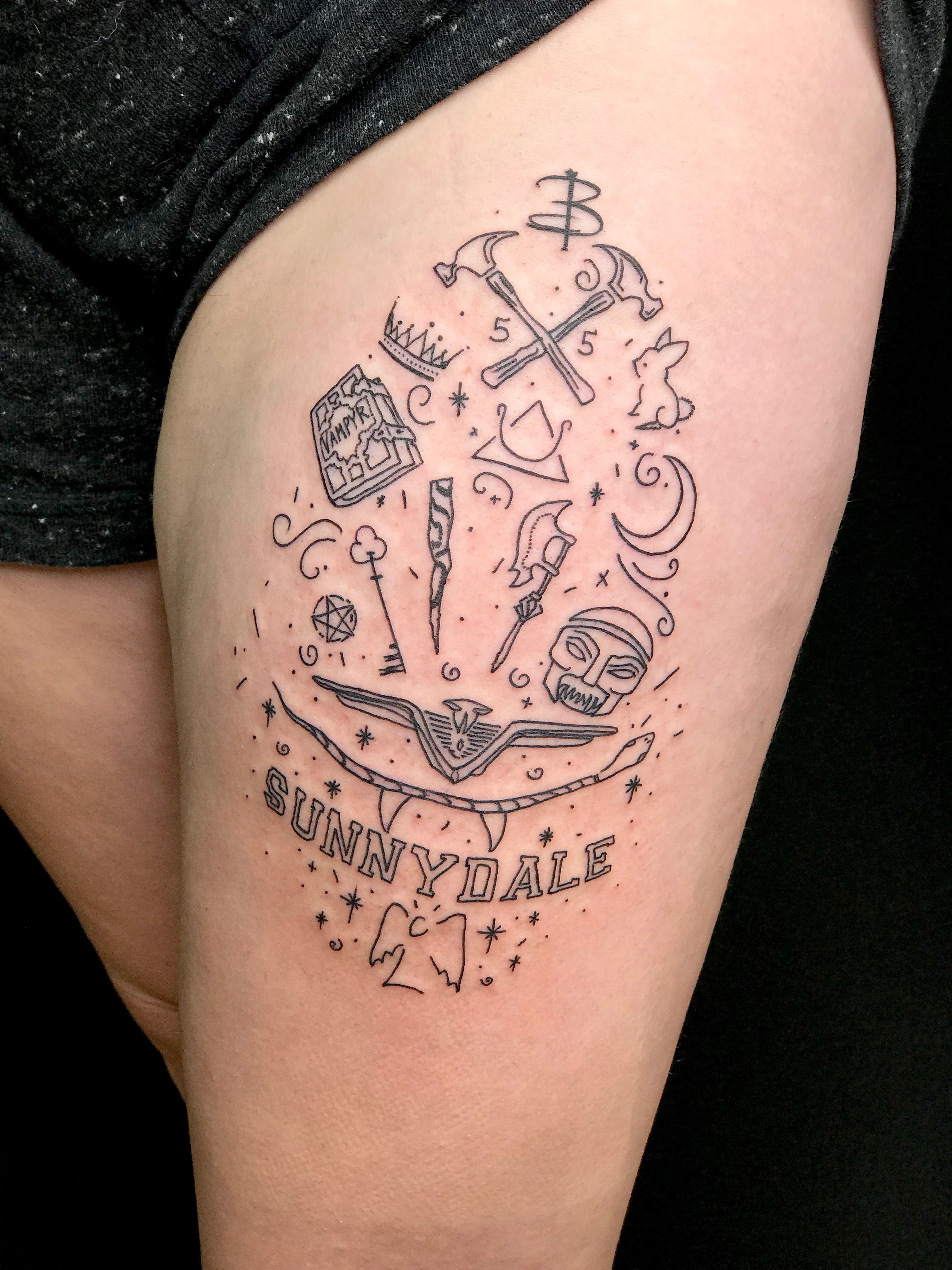 45 Badass Buffy The Vampire Slayer Tattoos