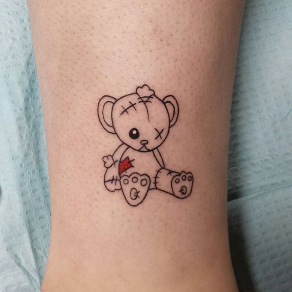 45 Teddy Bear Tattoos For Your Body February 2021 Teddy Bear