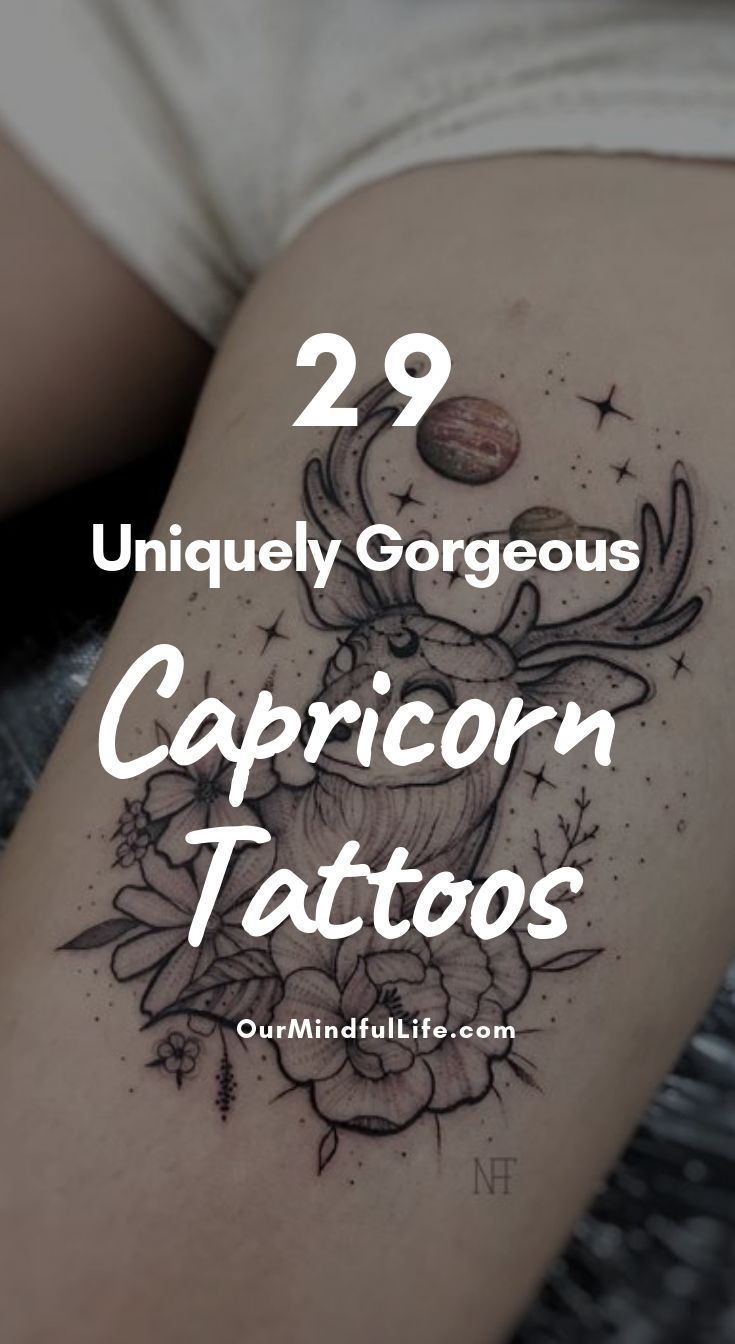 49 Stunning Capricorn Tattoos With Meaning