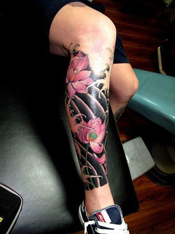 50 Amazing Calf Tattoos Art And Design Calf Sleeve Tattoo Calf