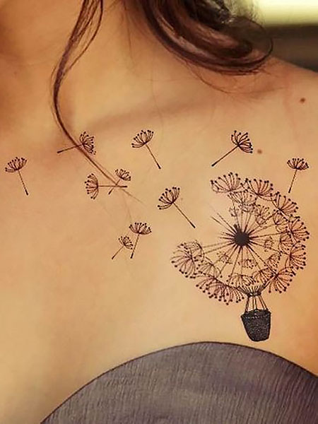 50 Best Chest Tattoos For Women The Trend Spotter Tattoo Chest To Arm