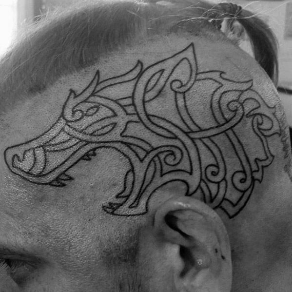 50 Celtic Wolf Tattoo Designs For Men Knotwork Ink Ideas