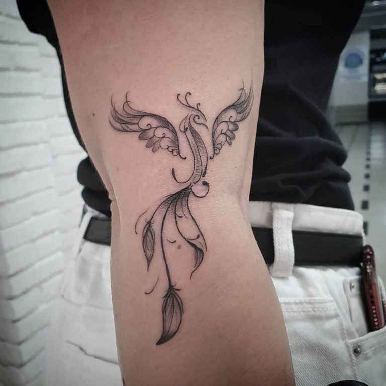 50 Cool Small Phoenix Tattoo Ideas Small Phoenix Tattoos Phoenix Tattoo Design Phoenix Tattoo