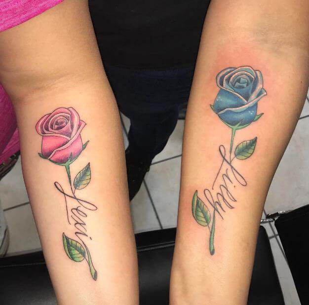 50 Meaningful Matching Tattoos For Men And Women 2018 Tattoosboygirl