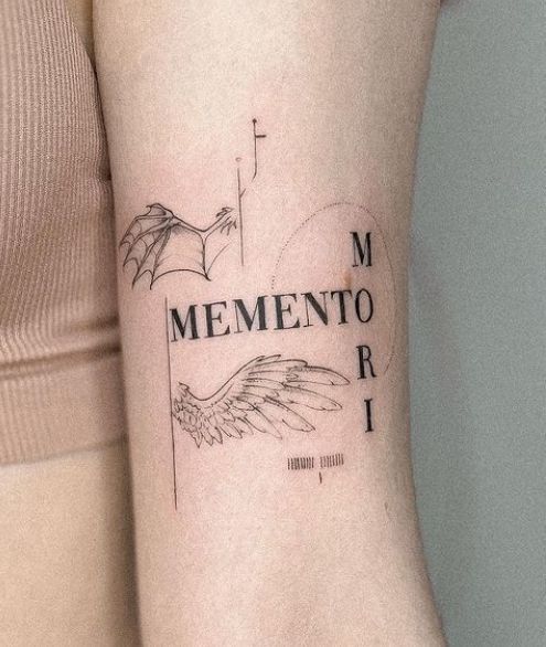 50 Memento Mori Tattoo Ideas In 2024 Inspirational Tattoos Elegant