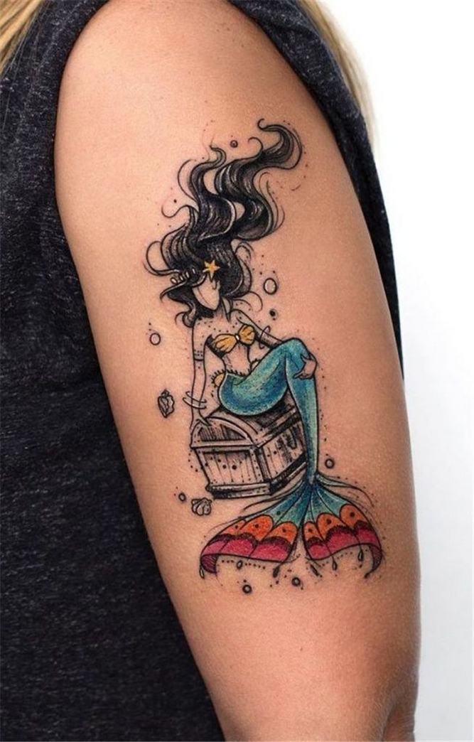 50 Mermaid Tattoos Ideas For Women 18 Style Female