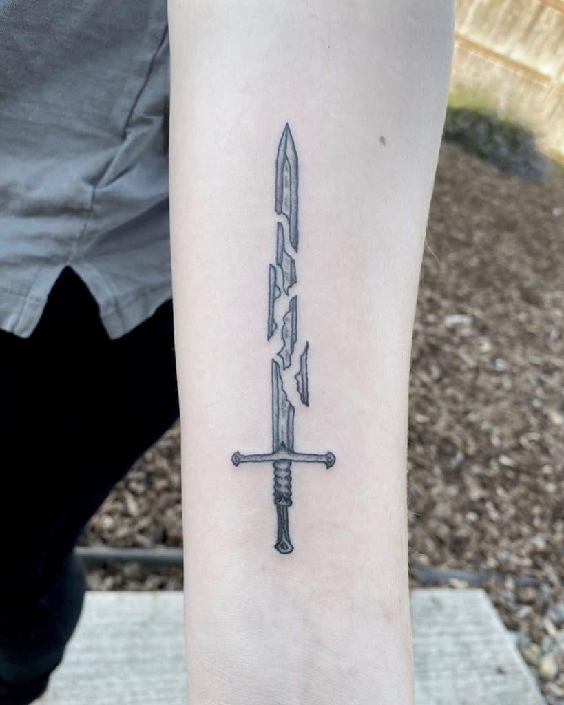 50 Sword Tattoos For Men A Sharp Sense Of Sophistication