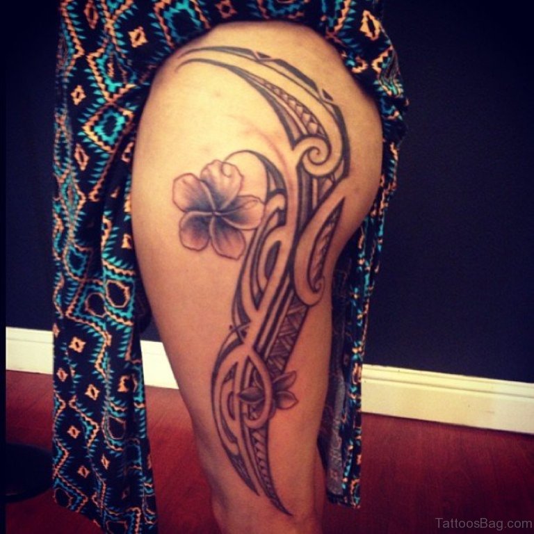 53 Classic Tribal Tattoos On Thigh Tattoo Designs Tattoosbag Com