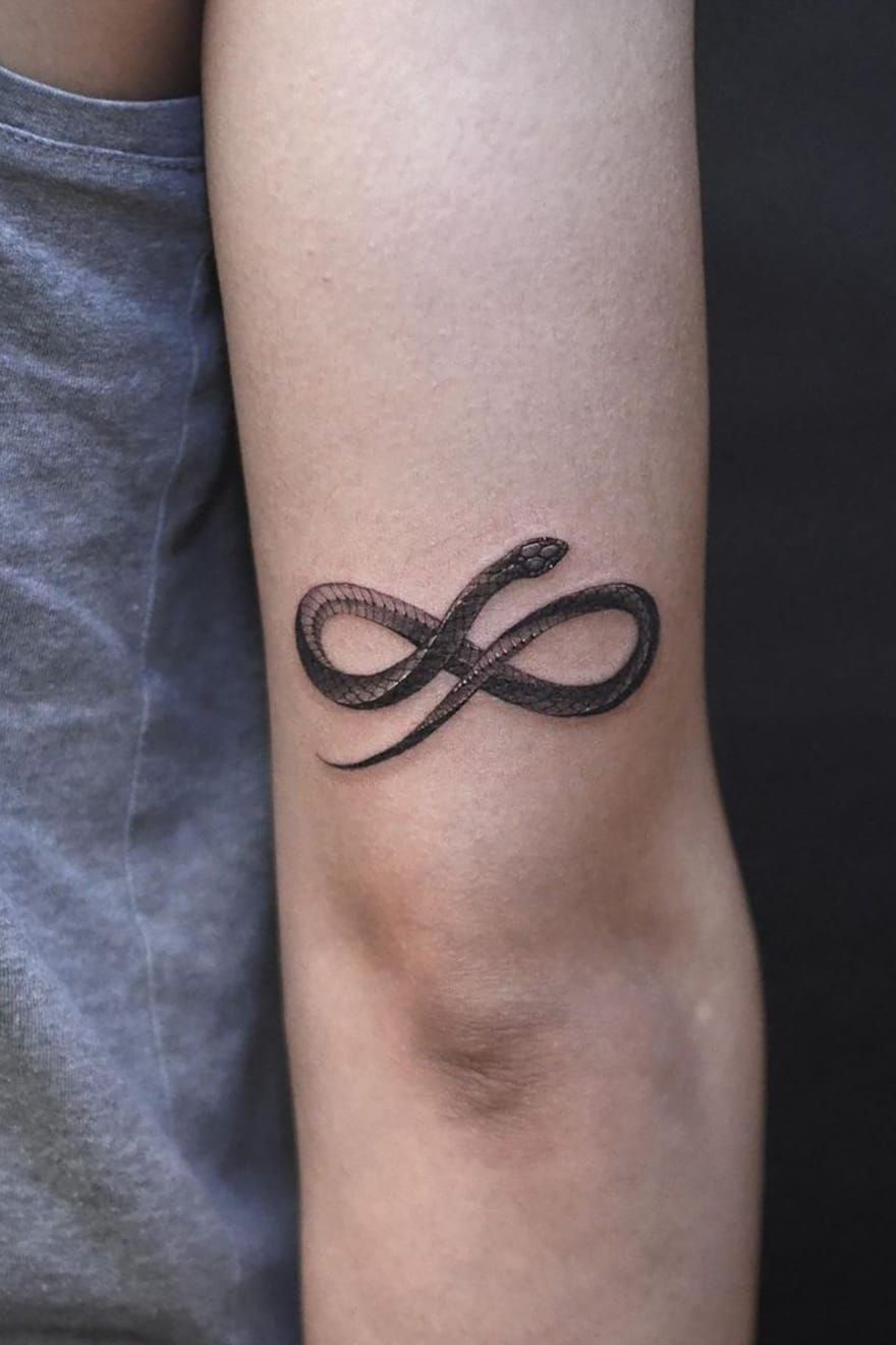 55 Lovely Infinity Tattoo Designs For The Endless Loves Pop Tattoo