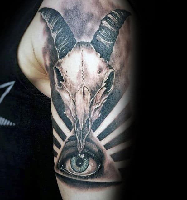 60 Cool Capricorn Tattoos For Men 2023 Inspiration Guide