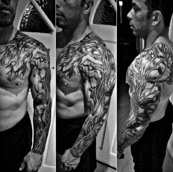 60 Family Tree Tattoo Designs For Men Kinship Ink Ideas