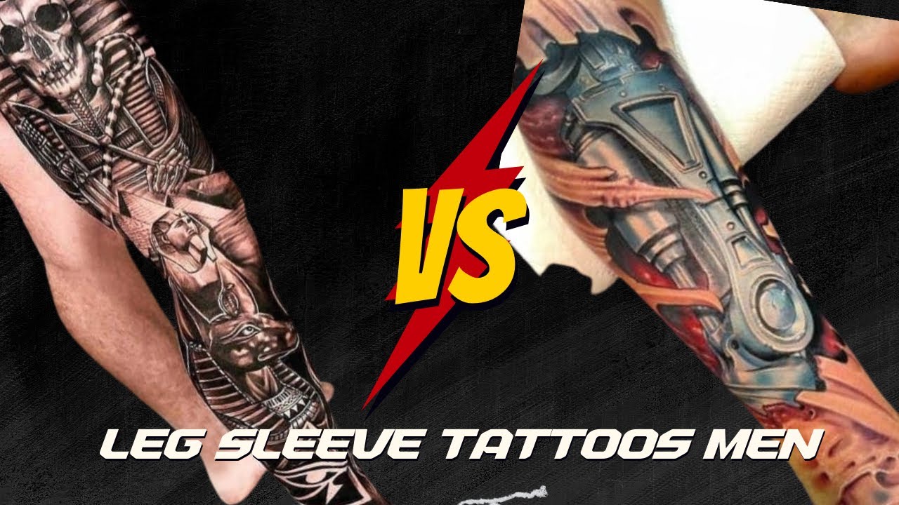 60 Leg Sleeve Tattoos Men You Need To See Youtube