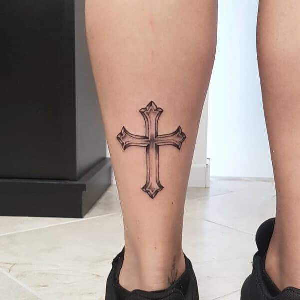 63 Unique Ideas Of Cross Tattoo Designs For Women With Meaning