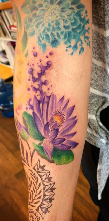 65 Spiritual Water Lily Tattoos Meanings Ideas 2000 Daily