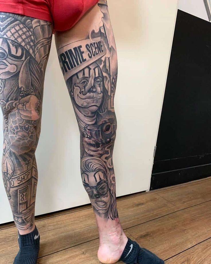 66 Amazing Men S Leg Sleeve Tattoo Ideas Updated For 2024