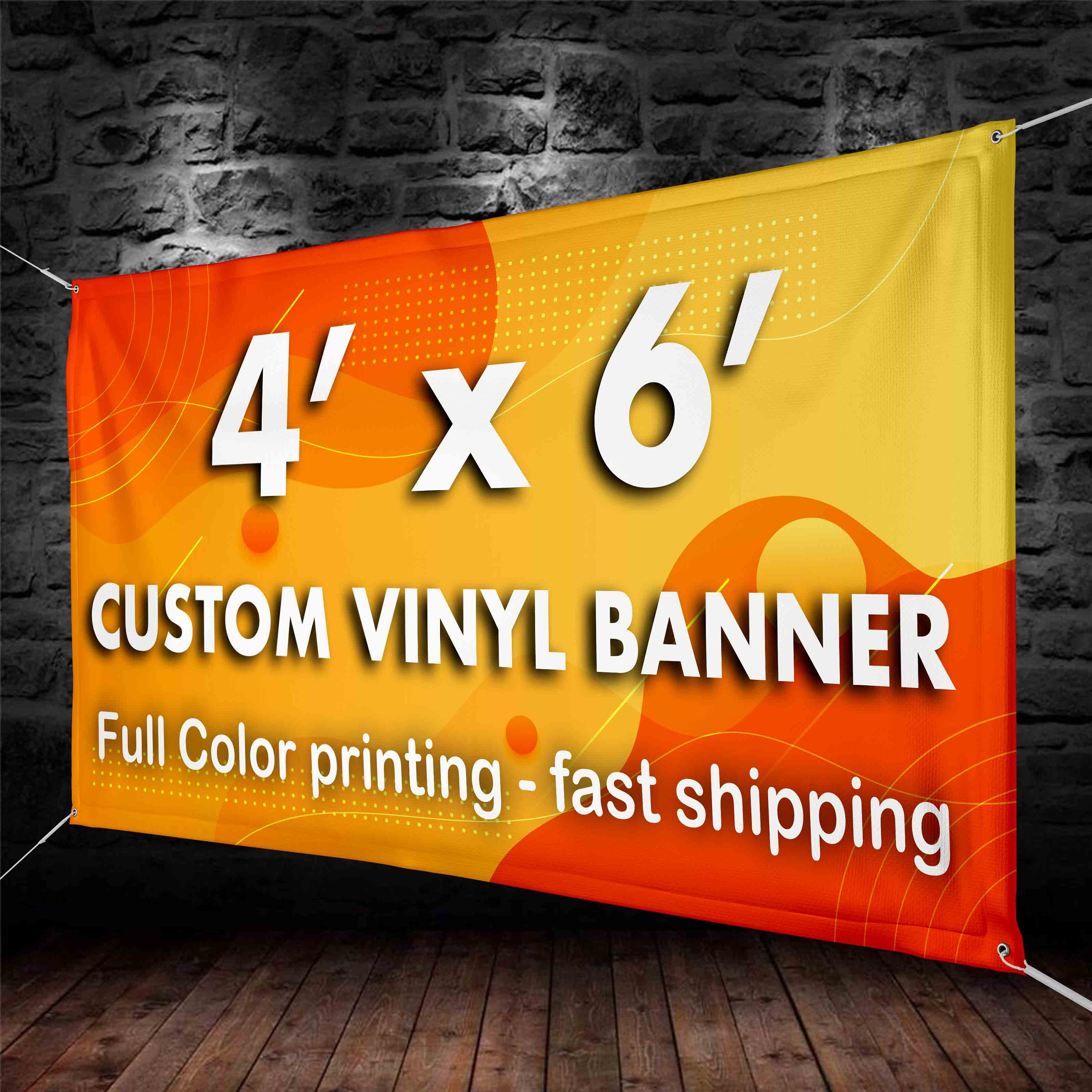 6X3 Banner Buy Custom Printed 6 X 3 Vinyl Banner Fast Cheap