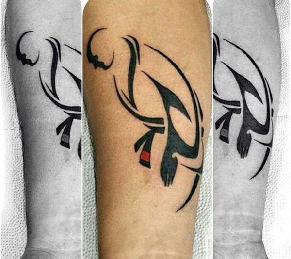 70 Cool Jiu Jitsu Tattoos For Men Martial Arts Tattoos Tattoos For