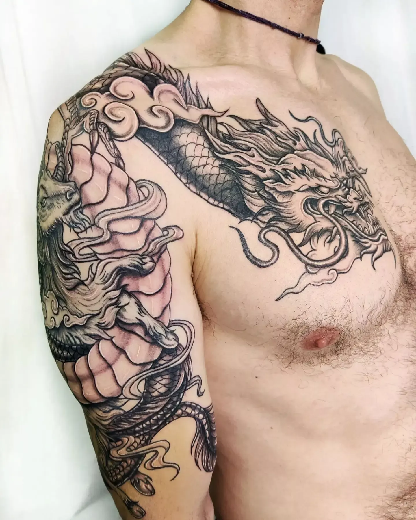 77 Awesome Dragon Shoulder Tattoos Shoulder Tattoos