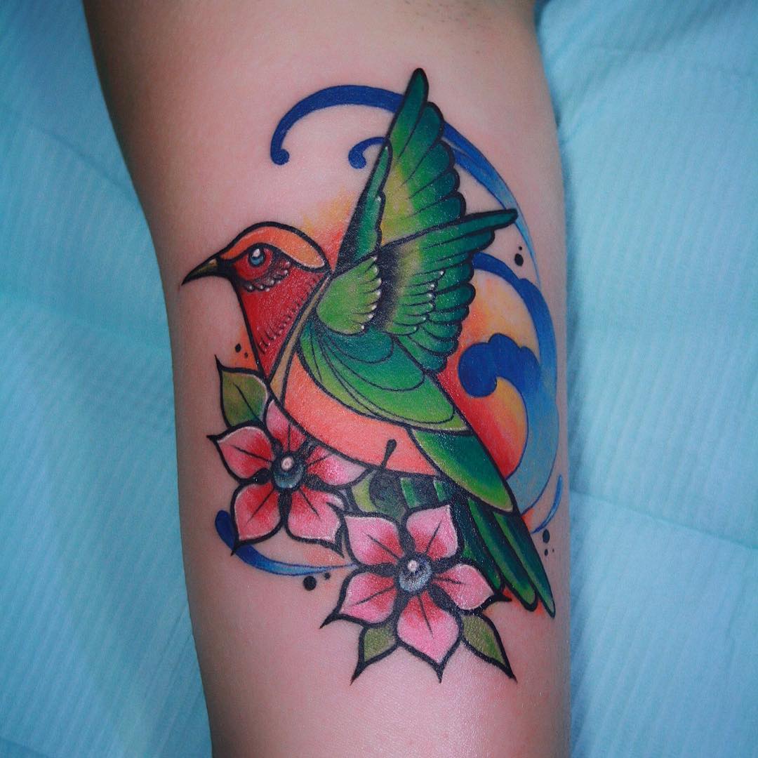 80 Best Watercolor Hummingbird Tattoo Meaning And Designs 2019