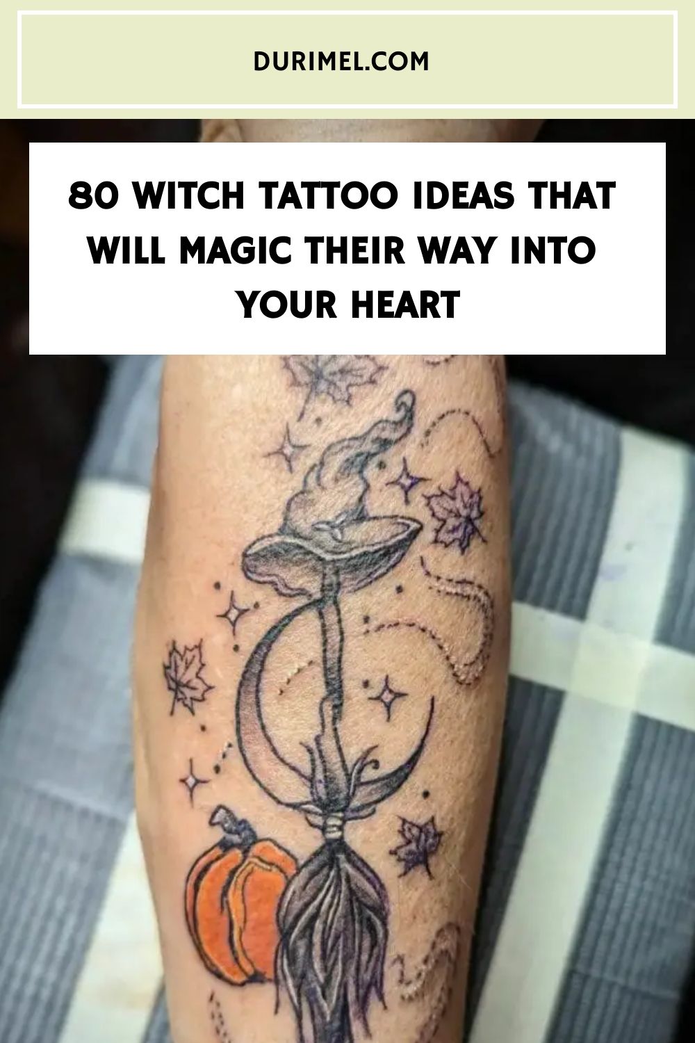 80 Witch Tattoo Ideas That Will Magic Their Way Into Your Heart