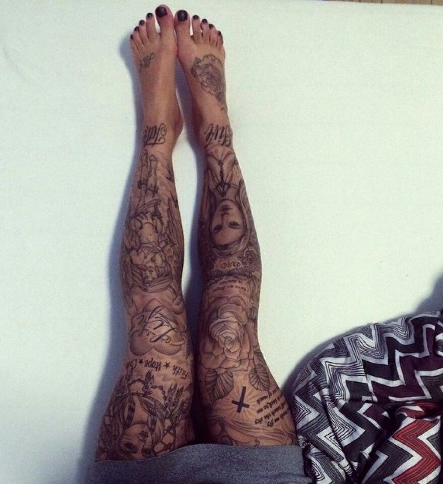 80 Womens Leg Tattoos Design Ideas We Otomotive Info Girl Leg