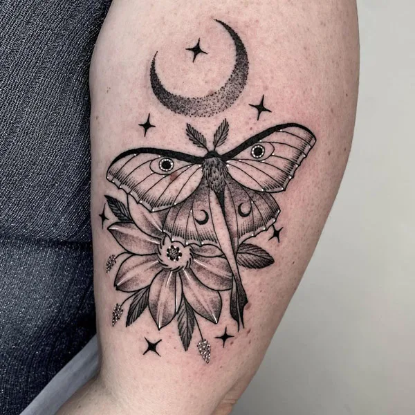 82 Intriguing Moth Tattoo Ideas With Fascinating Meaning