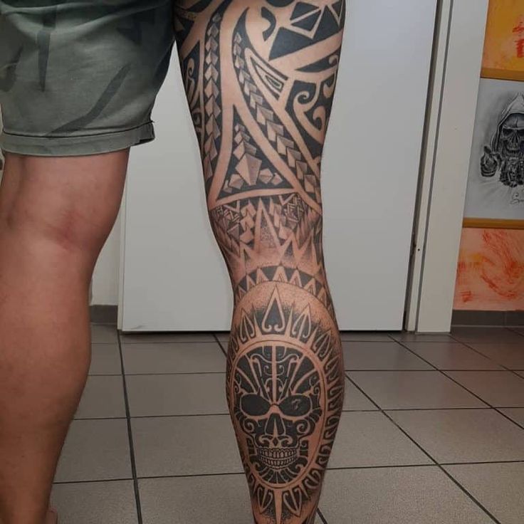 85 Amazing Leg Sleeve Tattoo Ideas