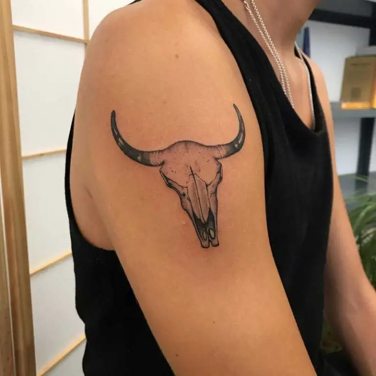 86 Striking Bull Skull Tattoo Designs For Men And Women Tattoos