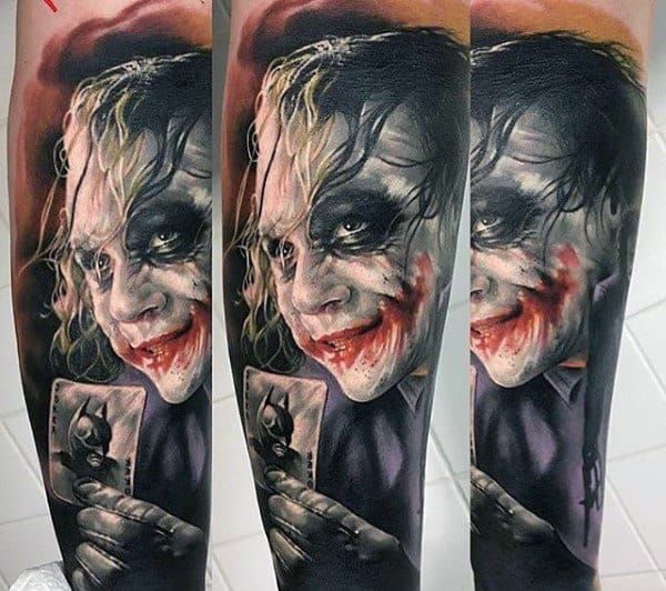 91 Awesome Joker Tattoos For Men 2023 Inspiration Guide