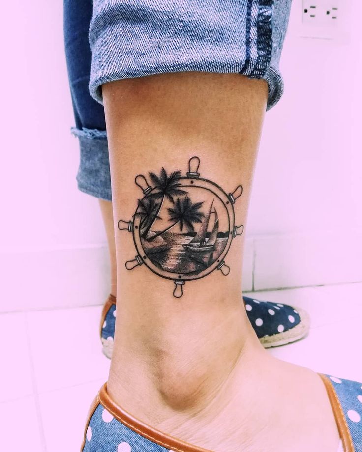 95 Beachy Tattoos That Will Make Your Summer Memories Last Forever Beachy Tattoos Palm