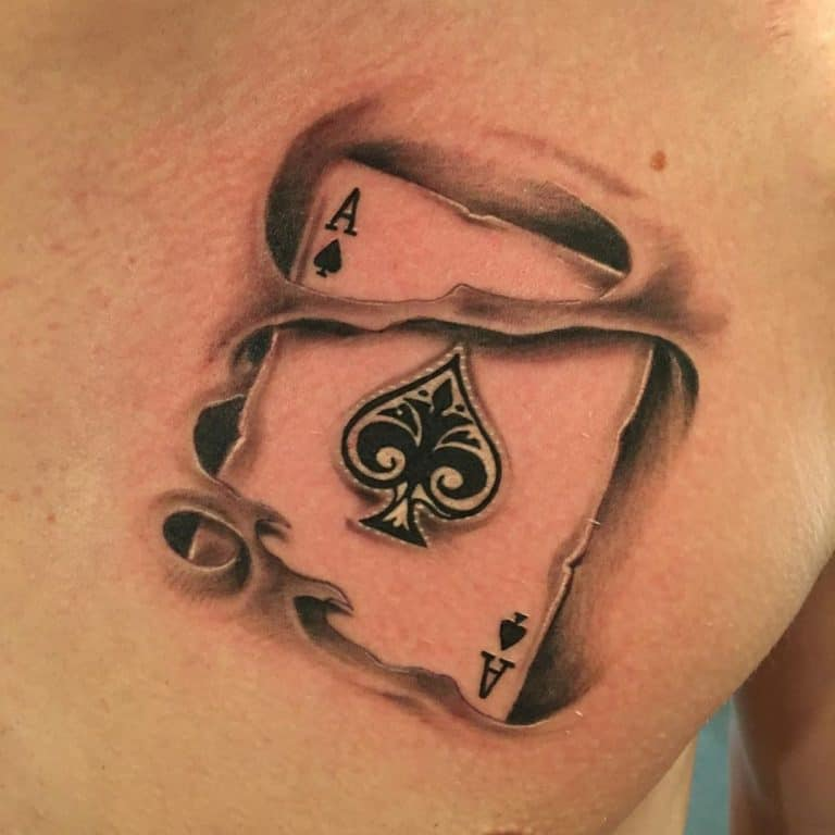 Ace Of Spades Tattoo Meaning Symbolism Rebirth