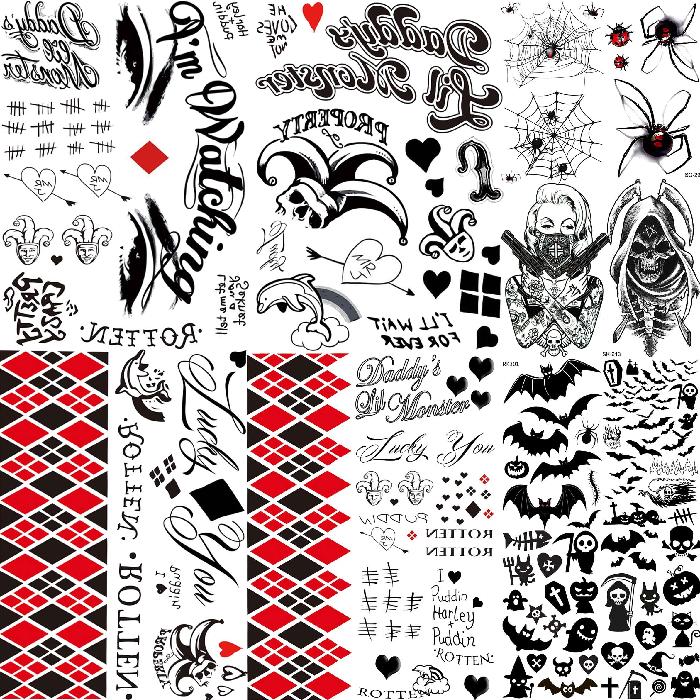 Aggregate 69 Harley Quinn Tattoo Designs In Cdgdbentre