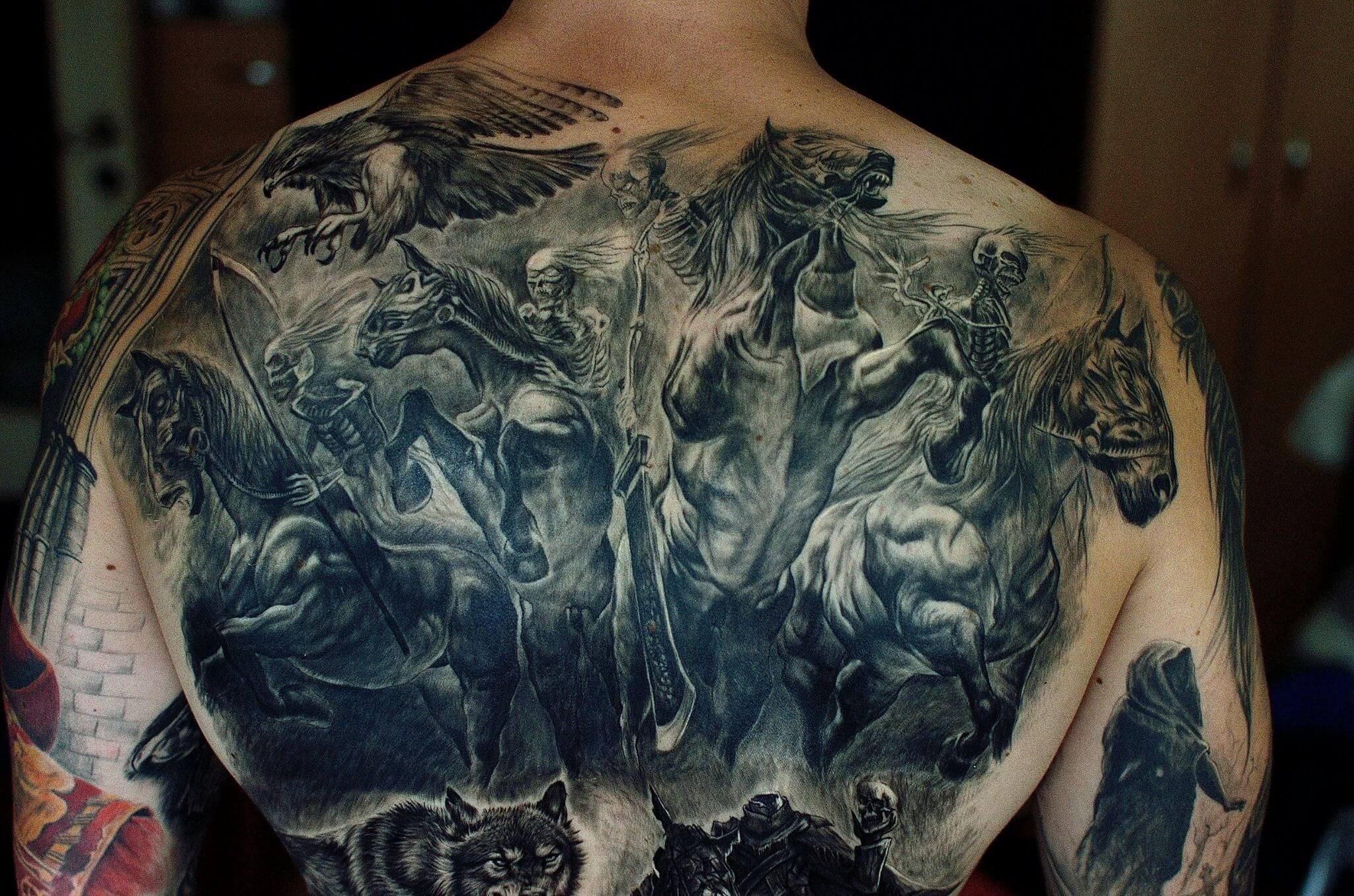 Aggregate More Than 58 Simple Four Horsemen Tattoo Latest In Coedo Com Vn