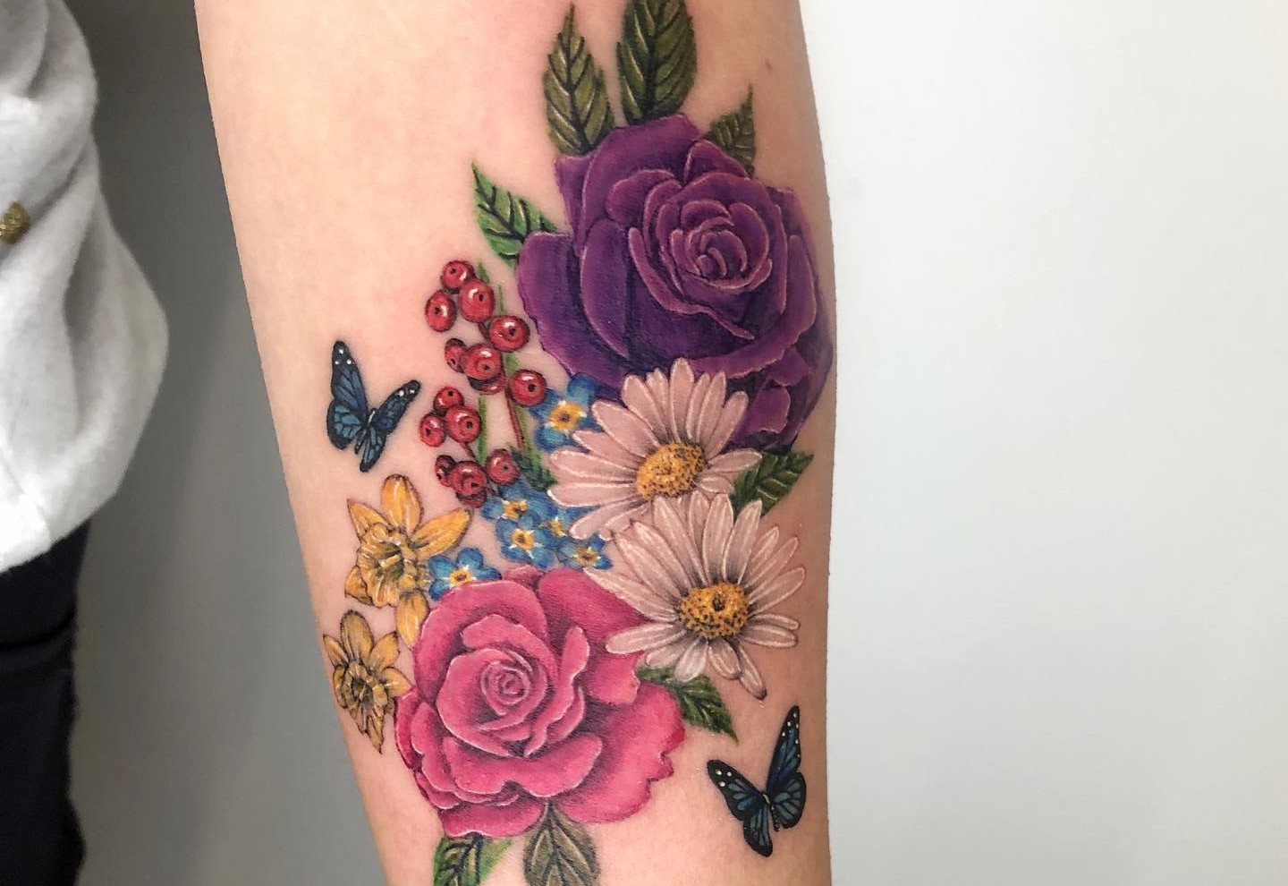 Aggregate More Than 75 Birth Flower April Tattoos Latest In Cdgdbentre