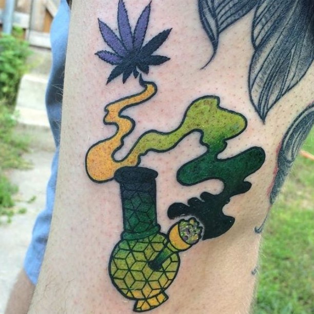 Aggregate More Than 85 Trippy Stoner Tattoo Designs Super Hot In